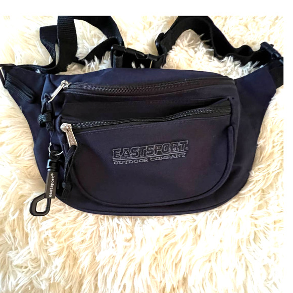 Navy Blue Fanny Pack - Picture 1 of 2